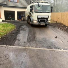 Lee Surfacing - Dalnair Castle - new driveway resurfacing