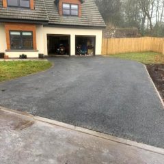 Lee Surfacing - Dalnair Castle - new driveway resurfacing