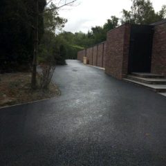 Lee Surfacing - entrance to Kilmalcom golf course