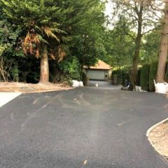 Lee Surfacing - entrance to Kilmalcom golf course