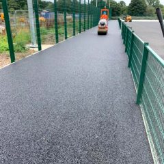 Lee Surfacing - footway 10mm carpave - Edinburgh High School