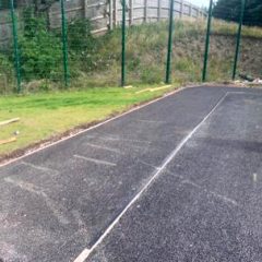 Lee Surfacing - footways around sports pitches resurfaced - Edinburgh City Stadium