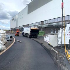 Lee Surfacing - new Edinburgh City Stadium running track surfacing