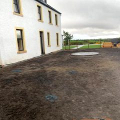 Lee Surfacing Solutions - Darly farm-house road entrance and courtyard